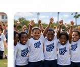 Children celebrating together